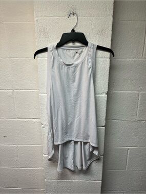 Athleta White High-Low Performance Tank